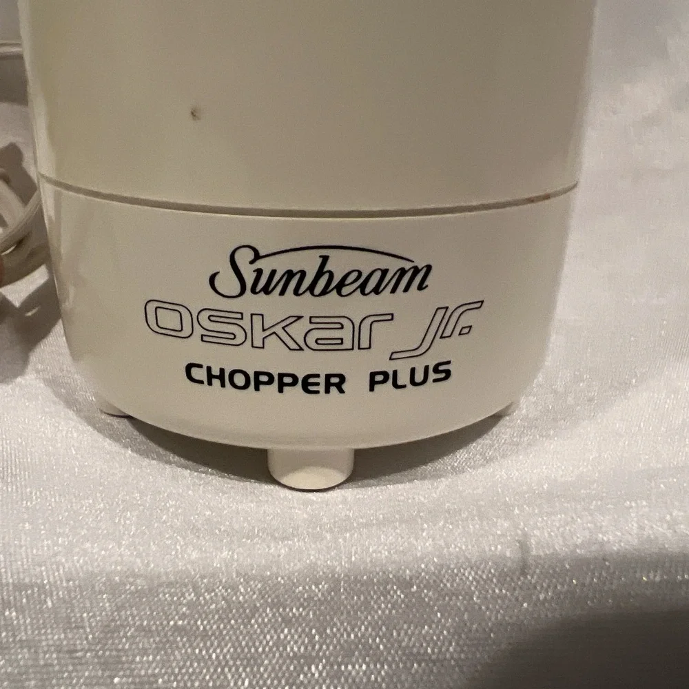 SUNBEAM OSCAR  JR Chopper Plus Electric Food‎ Chopper